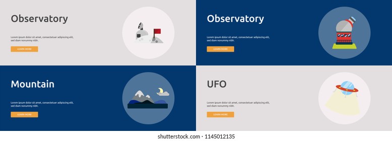 Space and Universe Banner Design
