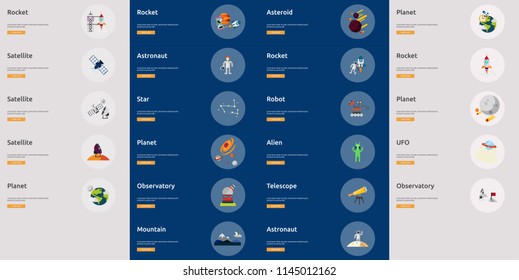 Space and Universe Banner Design