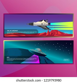 Space and Universe - Banner Design