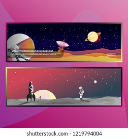 Space and Universe - Banner Design