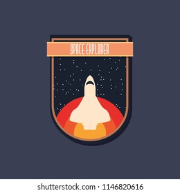 space and universe patches design