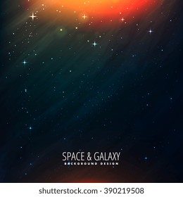 space universe template