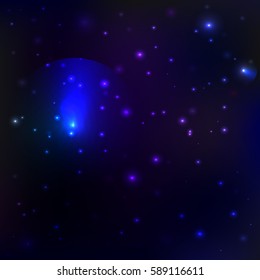 space, vector background