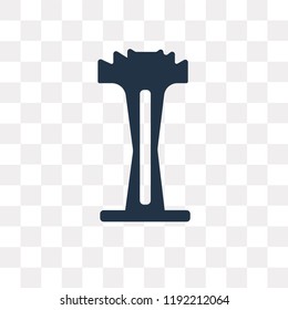 Space vector icon isolated on transparent background, Space transparency concept can be used web and mobile