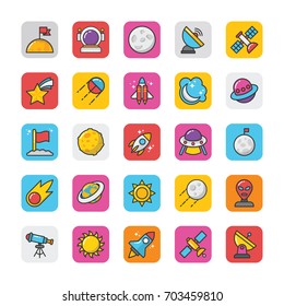 Space Vector Icons 2