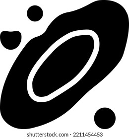 space Vector illustration on a transparent background. Premium quality symmbols. Glyphs vector icons for concept and graphic design. 
