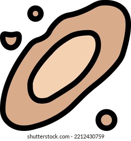 ilustración de vector de espacio en un fondo transparente.Símbolos de calidad premium.Iconos vectoriales de trazo para el diseño de concepto y gráfico.