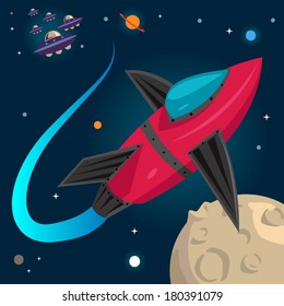 Space War Illustration