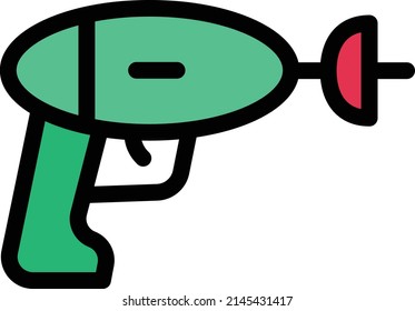 space weapon Vector illustration on a transparent background.Premium quality symbols.Stroke vector icon for concept and graphic design.