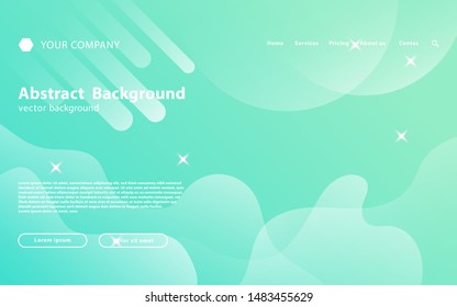 space website landing page background. vector illustration.