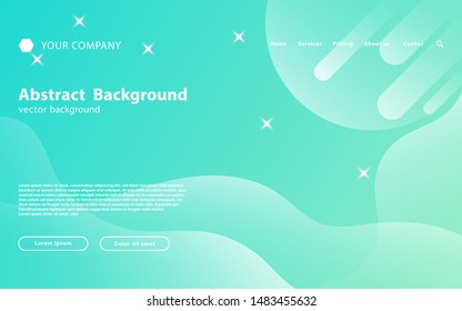 space website landing page background. vector illustration.