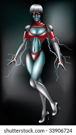 space woman