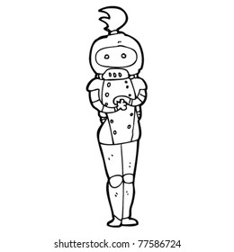space woman cartoon