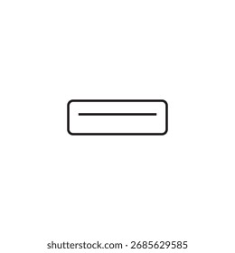 Icono de barra espaciadora Ilustración Elemento Diseño