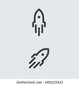 Spacecraft Or Apollo Logo Design