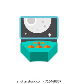 Spacecraft control icon