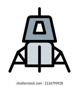 Spacecraft Outerspace Landing