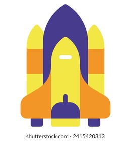 Spacecraft space technology object illustration