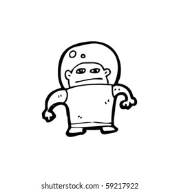 spaceman cartoon