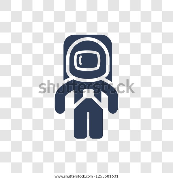 Spaceman icon. Trendy Spaceman logo\
concept on transparent background from Astronomy\
collection