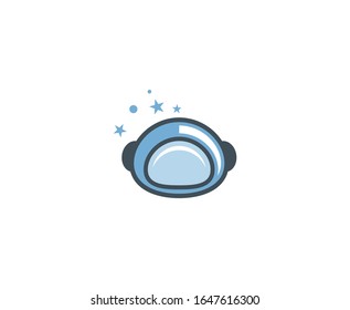 Spaceman logo astronaut vector icon  