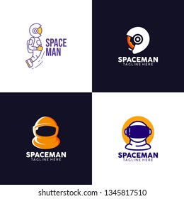 Spaceman Logo Design