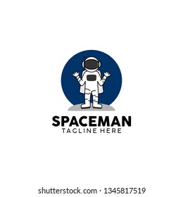 Spaceman Logo Design