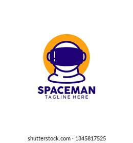 Spaceman Logo Design