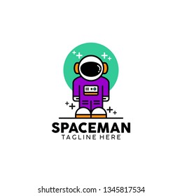 Spaceman Logo Design