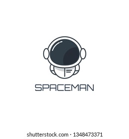 Spaceman Logo Design