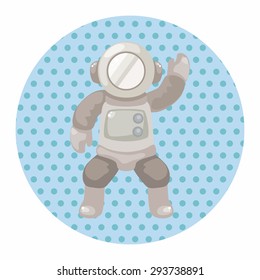 spaceman theme elements vector,eps