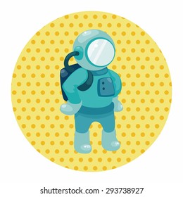 spaceman theme elements vector,eps