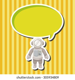 spaceman theme elements vector,eps
