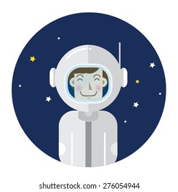 Spaceman vector illustration