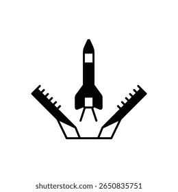 Ícone de Preenchimento do Recurso de Inicialização do Spaceport