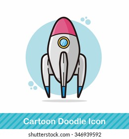 spaceship doodle