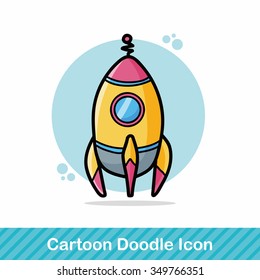 spaceship doodle