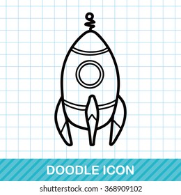 spaceship doodle