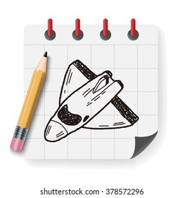 spaceship doodle
