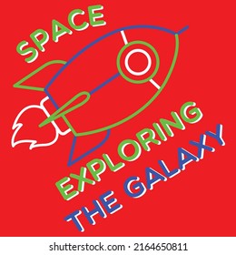 SPACESHIP-ERDEPLORRAUM UND GALAXIE