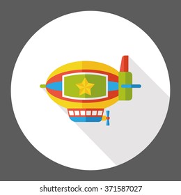 Spaceship flat icon