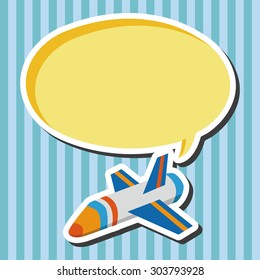 Spaceship flat icon elements background,eps10