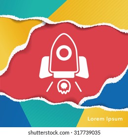 Spaceship icon