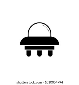 spaceship icon. Element of space icons. Premium quality graphic design icon. Signs, outline symbols collection icon for websites, web design, mobile app on white background