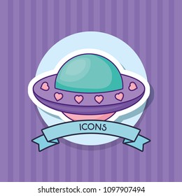spaceship icon image