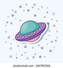 spaceship icon image