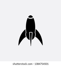 spaceship icon sign signifier vector