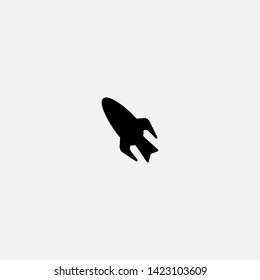 spaceship icon sign signifier vector