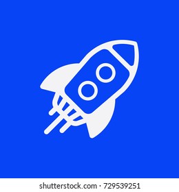 spaceship icon vector