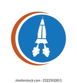 Spaceship icon vector illustration symbol design